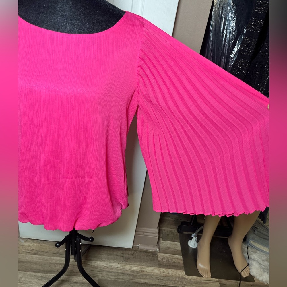 Alfani Top Women’s Size 8 Pink, 100% Polyester - Picture 6 of 17